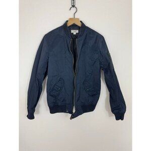 Wallace & Barnes Navy Bomber Jacket – Size Small
